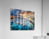 Sunrise Over Cannes  Acrylic Print
