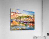 River Living Sunset  Acrylic Print