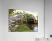 Cobblestone Arched Foot Bridge  Acrylic Print