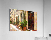 Stone Arched Doors Along the Way  Acrylic Print
