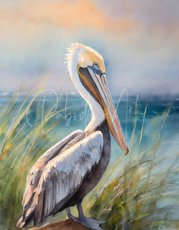 Pelican Shores  Print