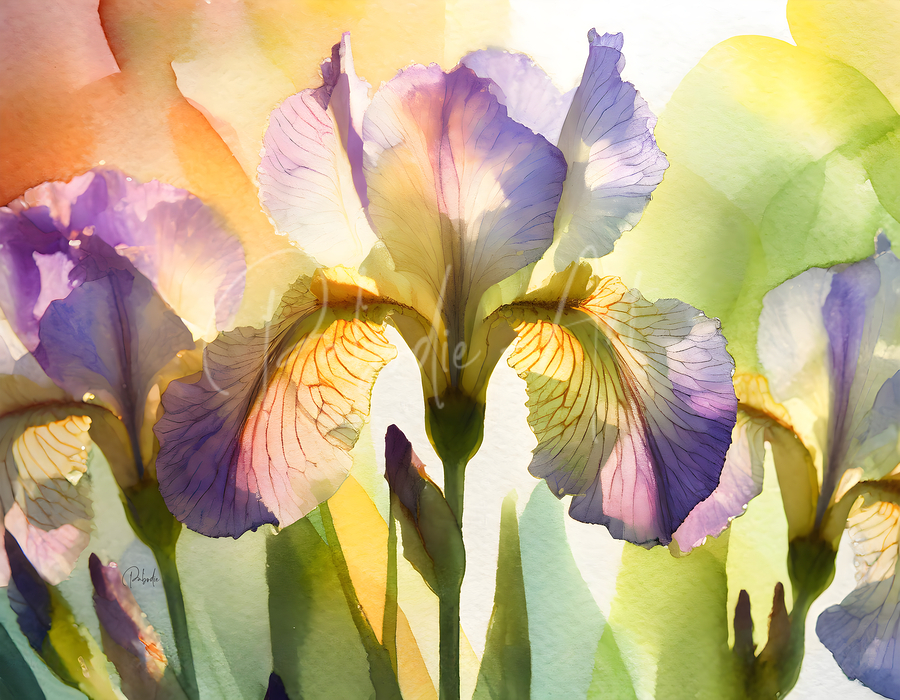 The Beautiful Iris  Print