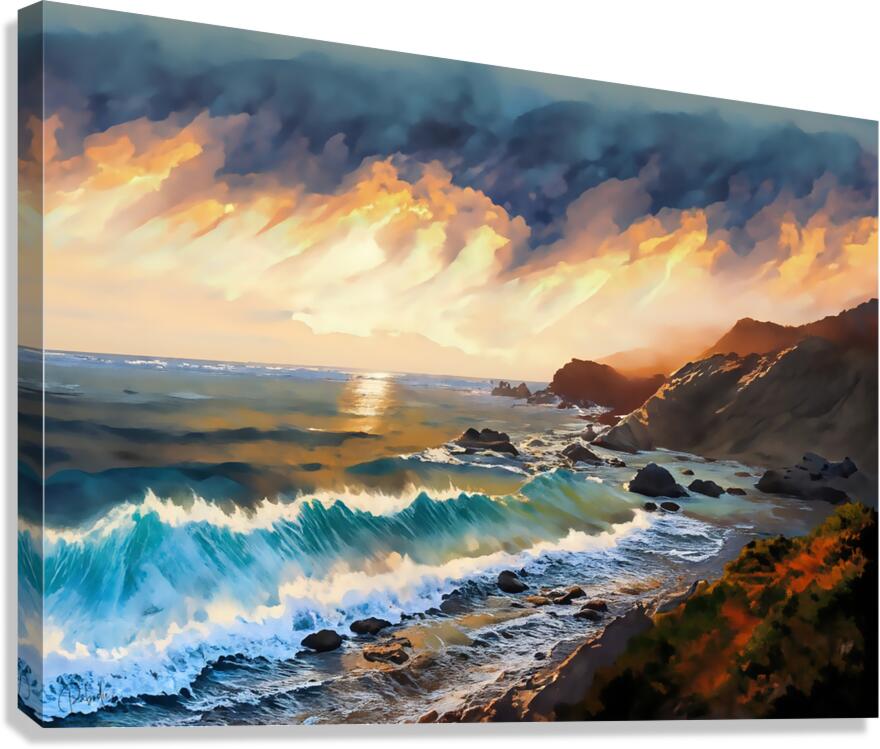 Big Sur California Coastline  Canvas Print