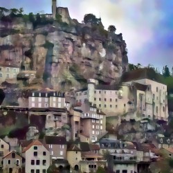 Rocamadour Village in France