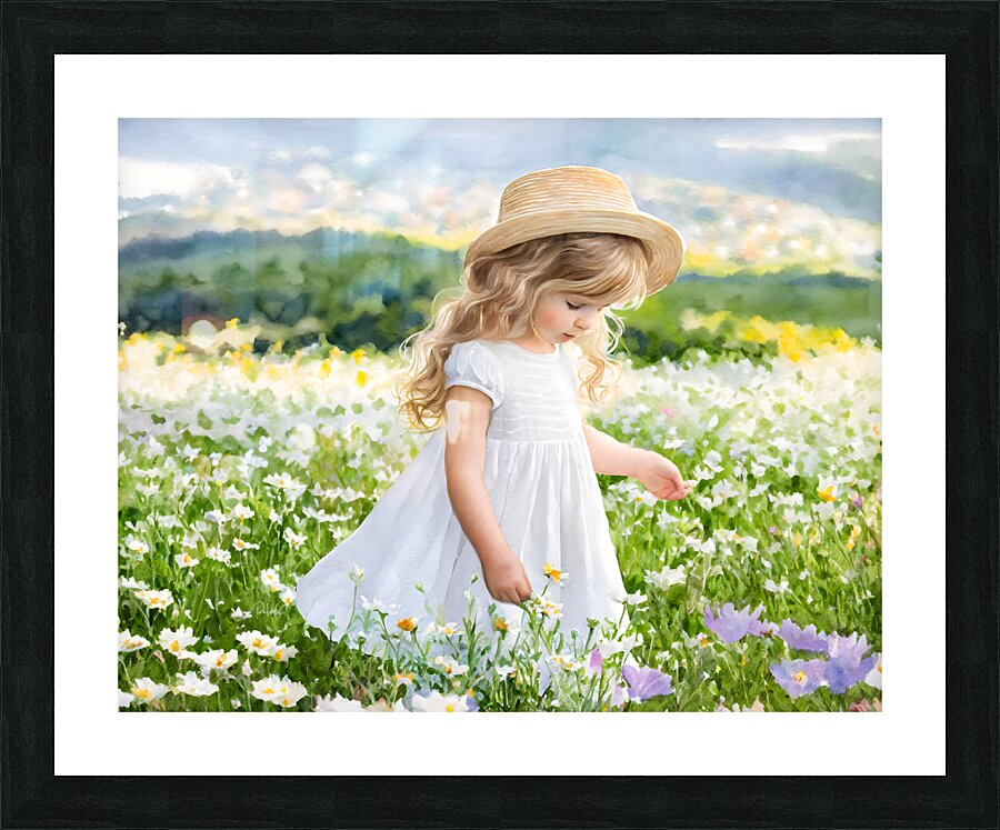 Wildflower Child  Framed Print Print