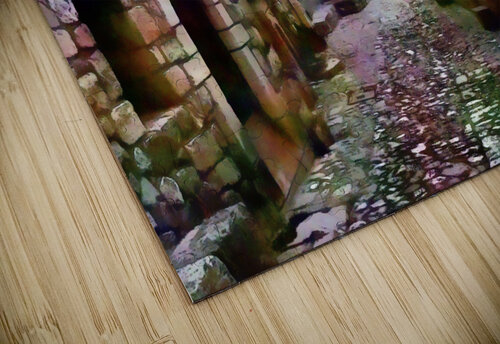 Tuscany Cobblestone Streets and Homes Pabodie Art puzzle