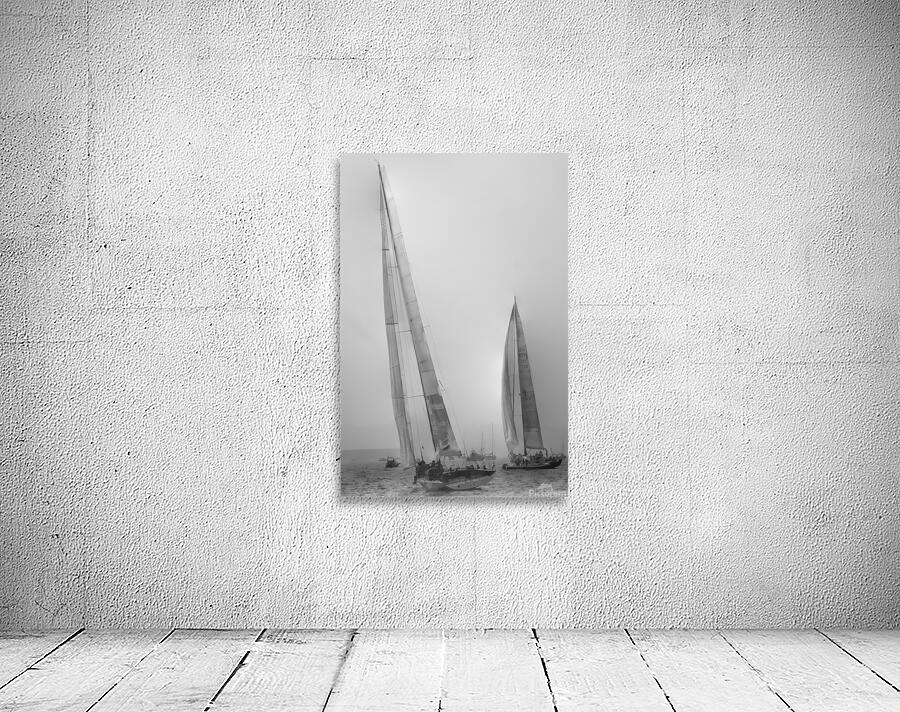 Tall Sails and Busy Waters by Pabodie Art