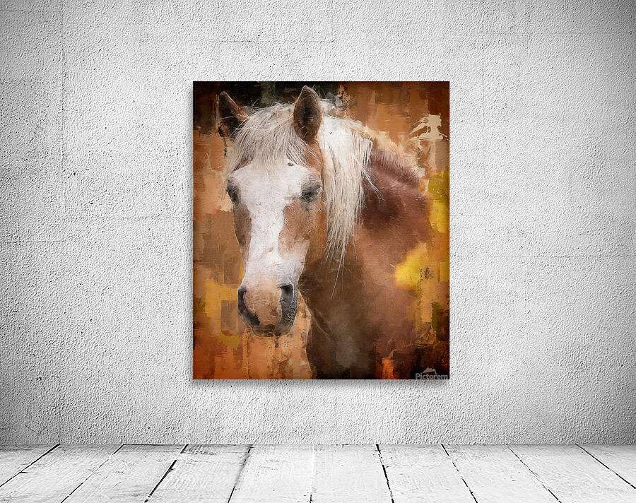 Beautiful Palomino Horse by Pabodie Art