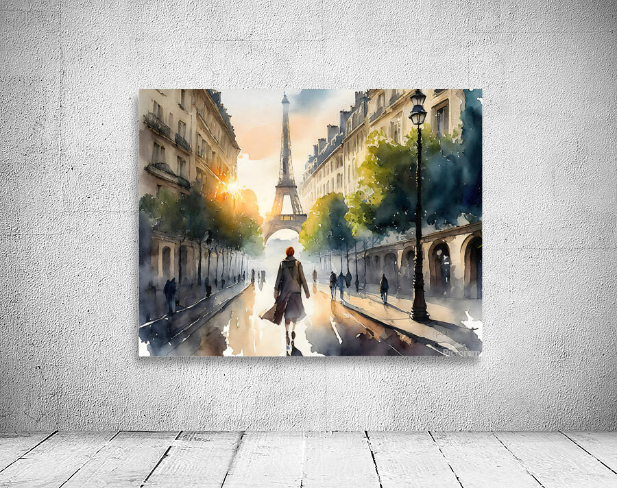 Walking The Streets of Paris by Pabodie Art