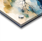 Golden Tree Mosiac Acrylic print