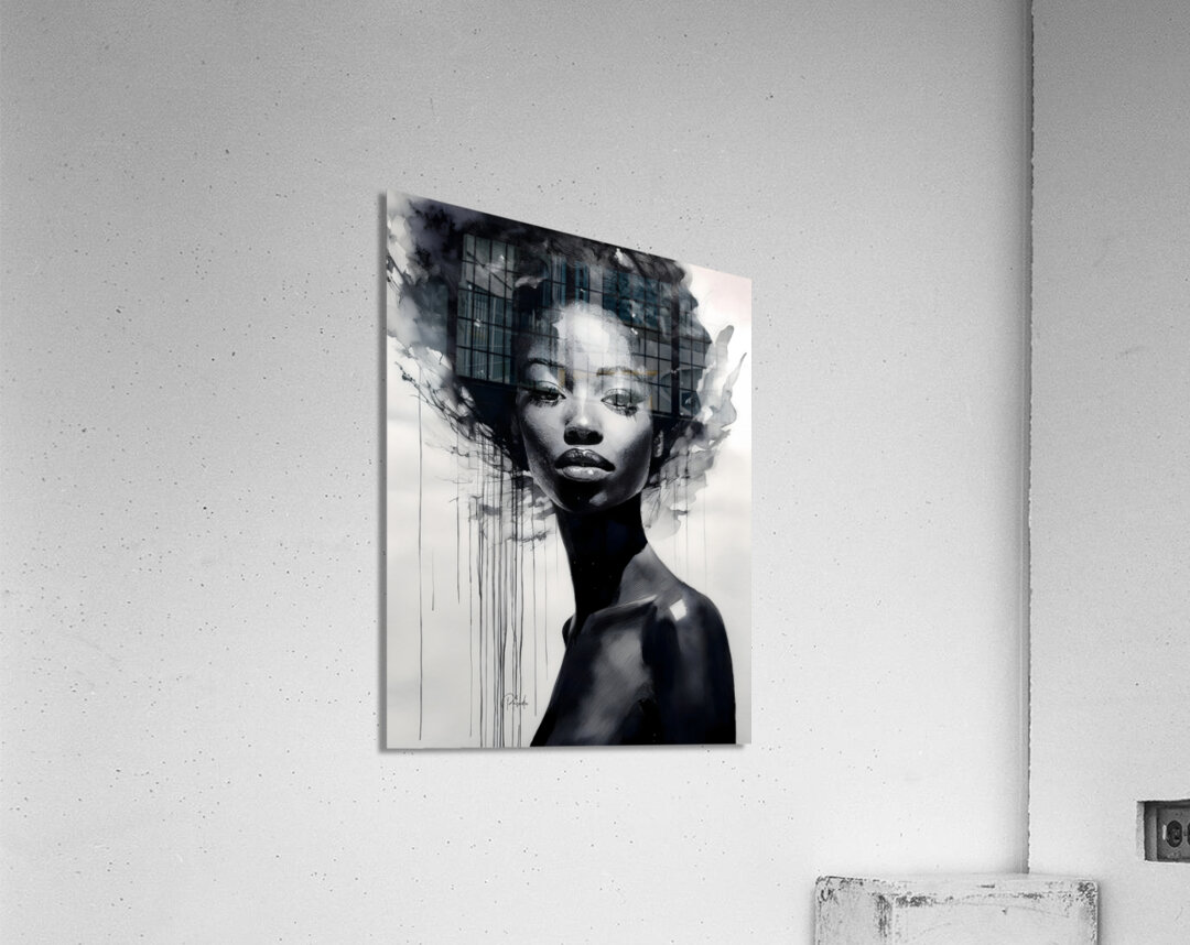 A Rising Star Impression acrylique