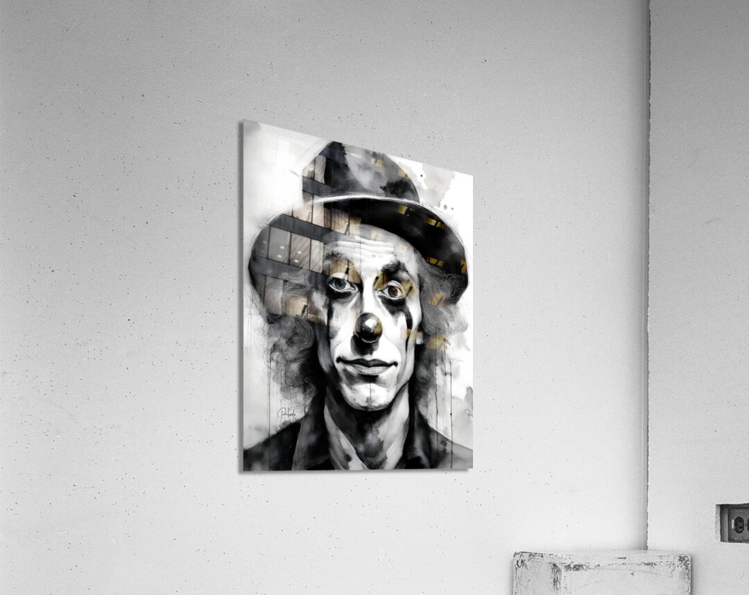 Mr. Clown Acrylic Print