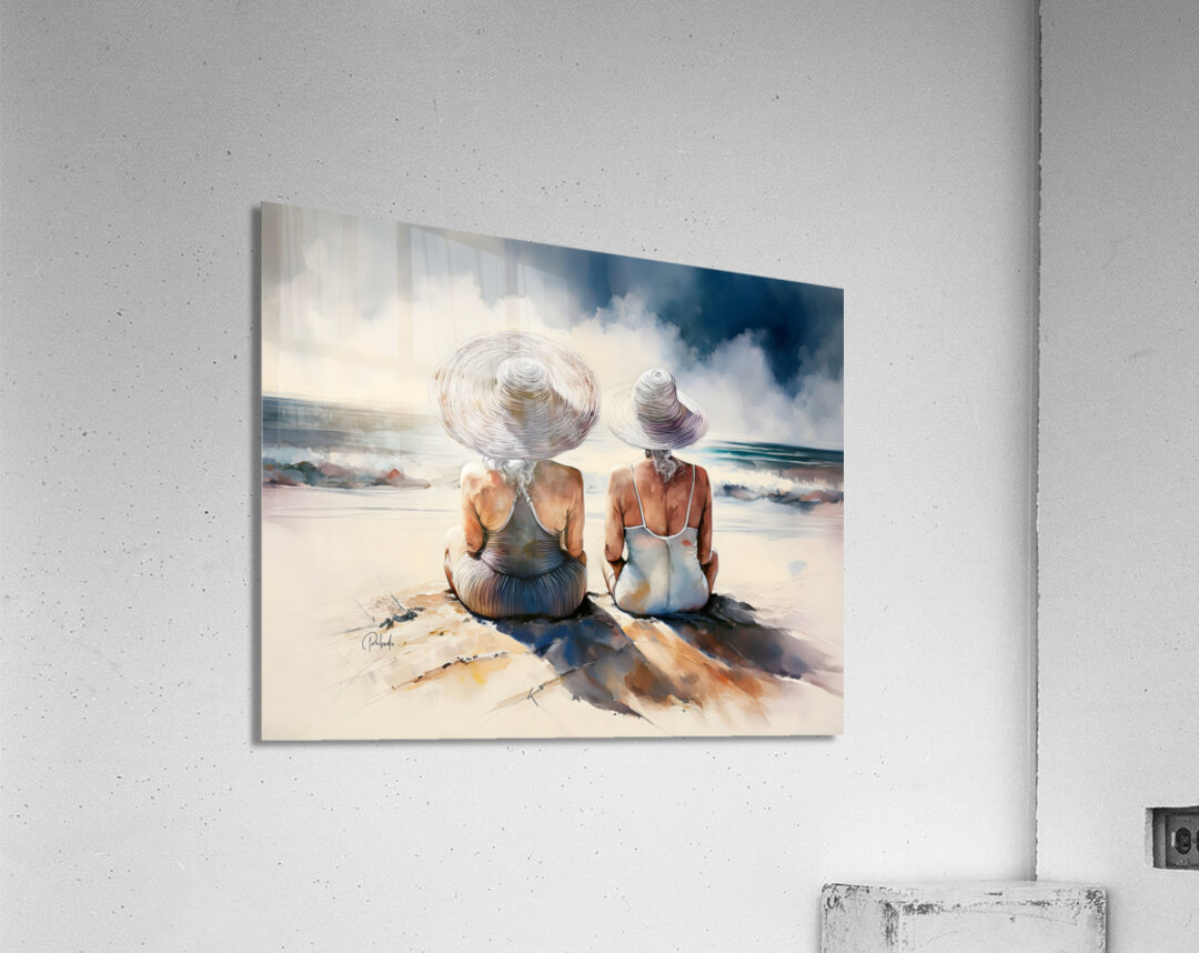 Beach Meditation Acrylic Print