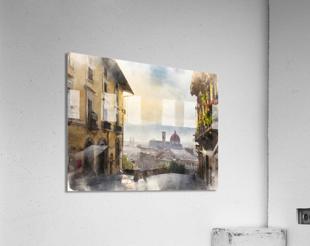 Florence Italy City View  Acrylic Print 
