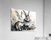 Bunny Buddies  Acrylic Print