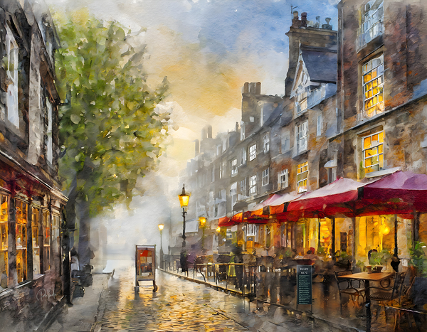 London England City Street Digital Download