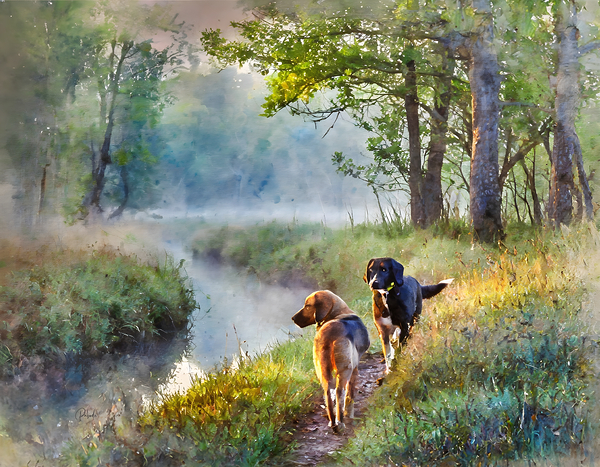 Dog Day Adventures Print