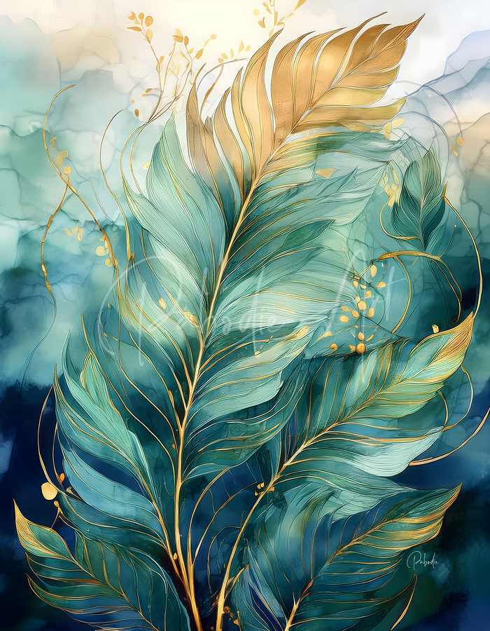 Flowing Palms  Imprimer