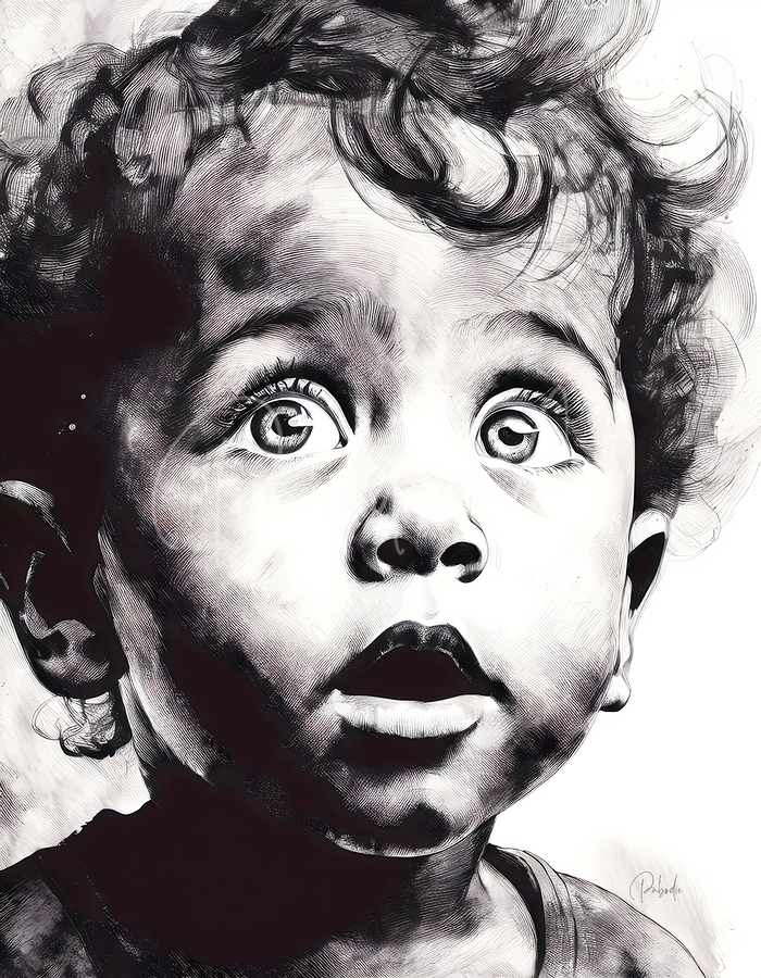 Gazing In Wonder  Print