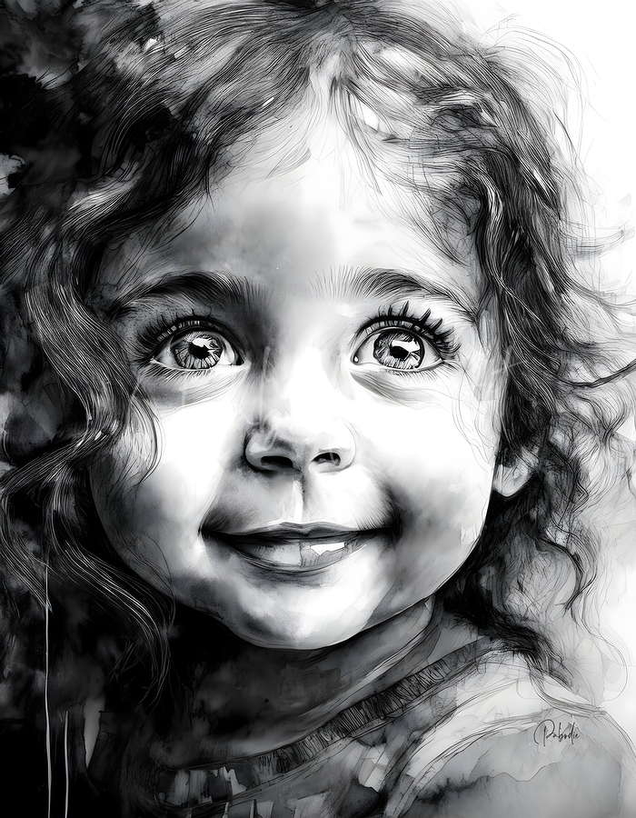 Bottomless Eyes  Print