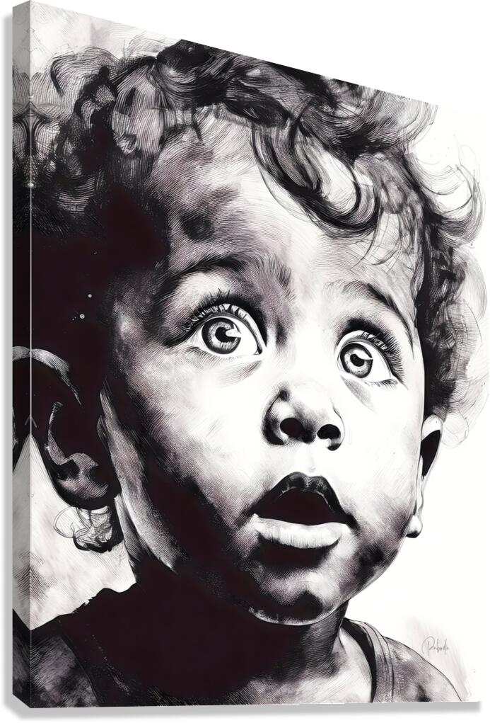 Gazing In Wonder Canvas Print