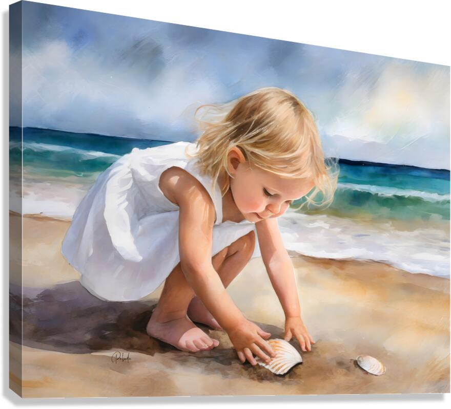Beach Treasure  Canvas Print