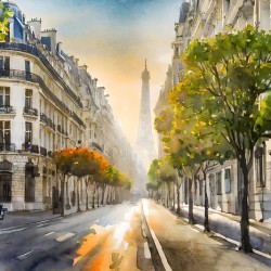 A Paris Morning