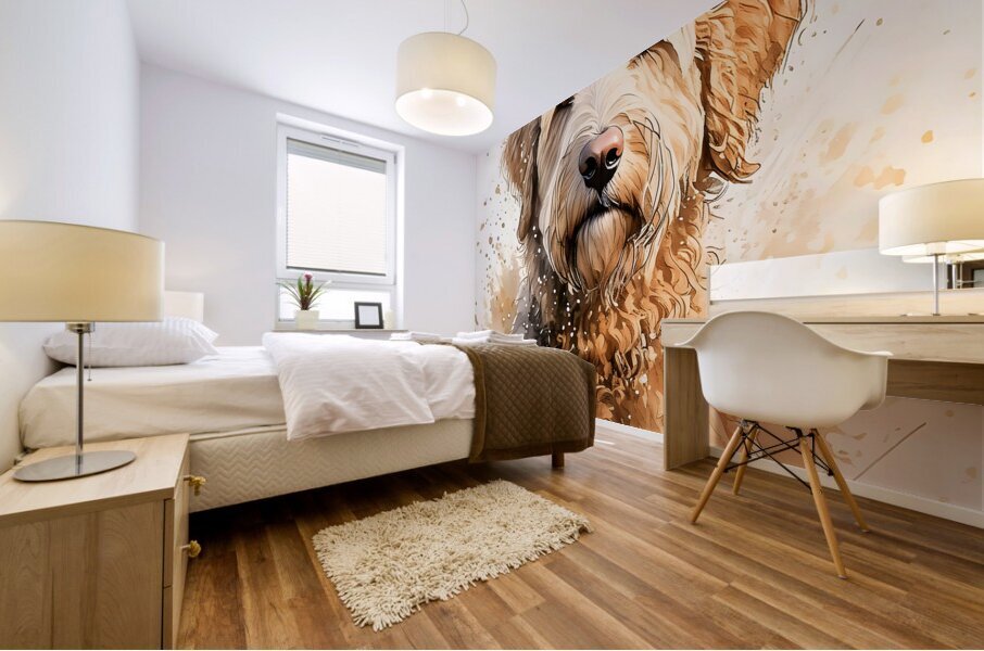 Oscar Boy I Mural print