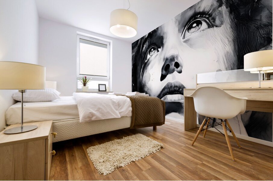 Wondering Mural print