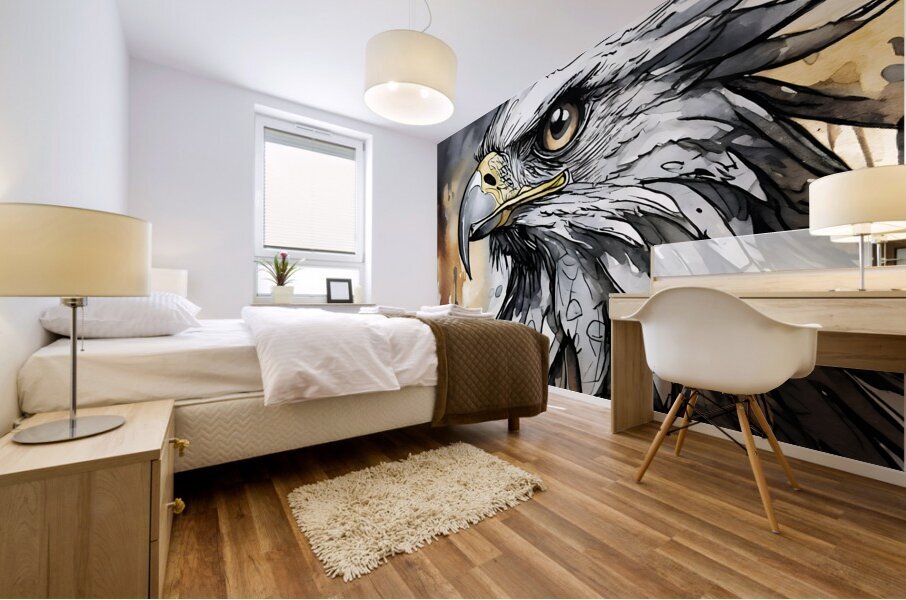 Eagle Eye Mural print