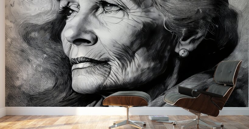 Knowledge Of Her Years Wall Murals
