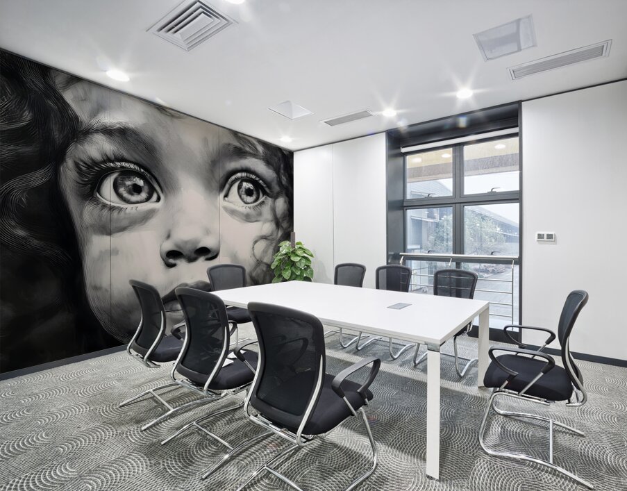 A Smile Every Day Wall Printing