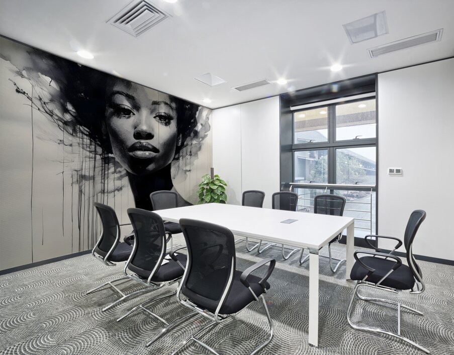 A Rising Star Wall Printing