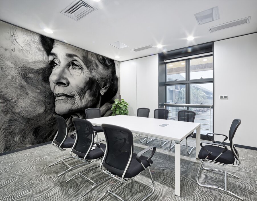 Knowledge Of Her Years Wall Printing