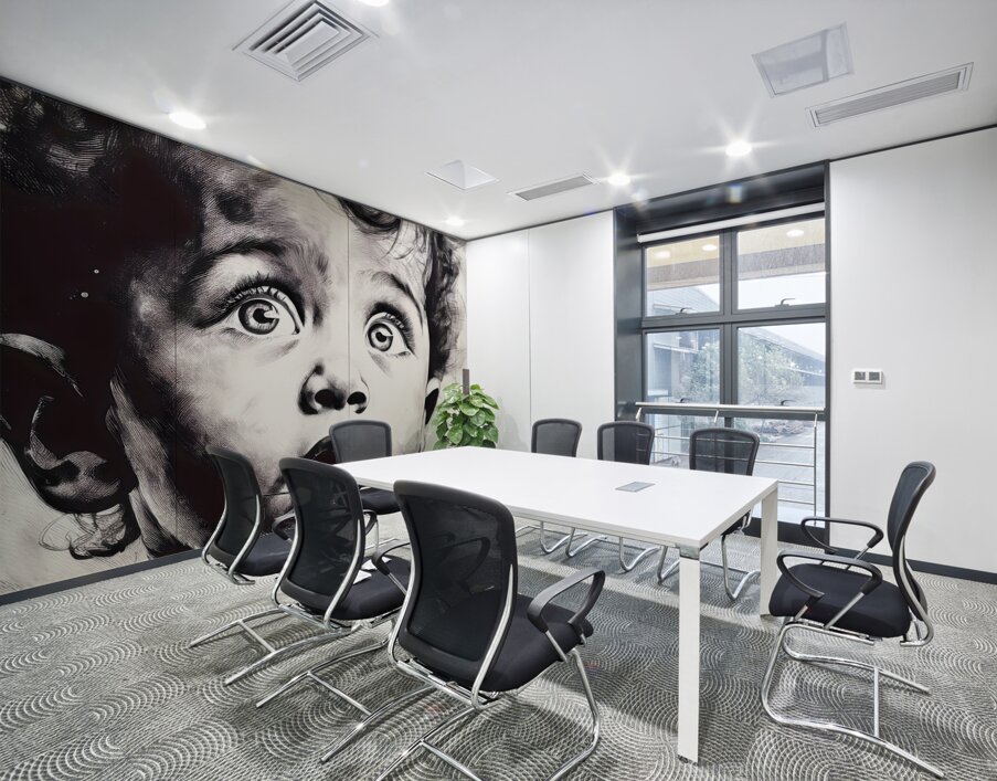 Gazing In Wonder Wall Printing