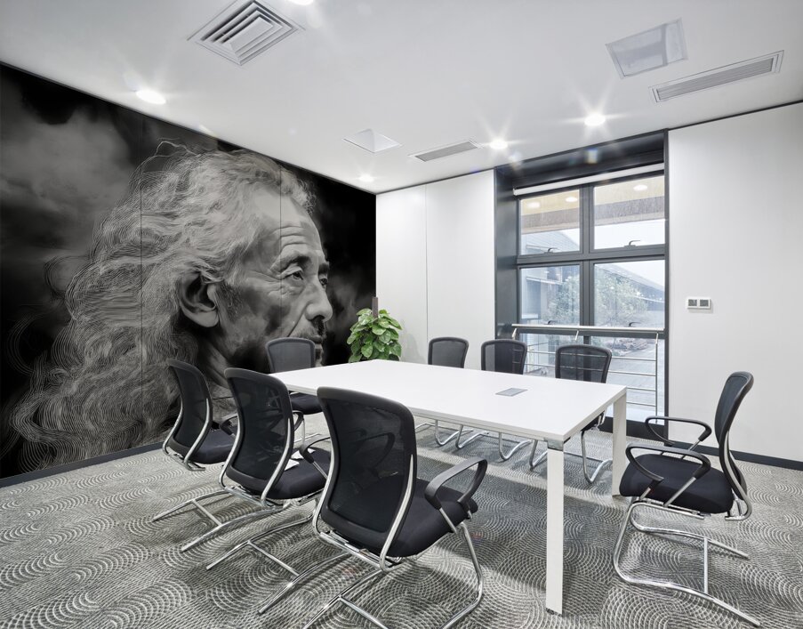 The Poet Wall Printing