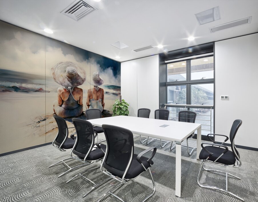 Beach Meditation Wall Printing