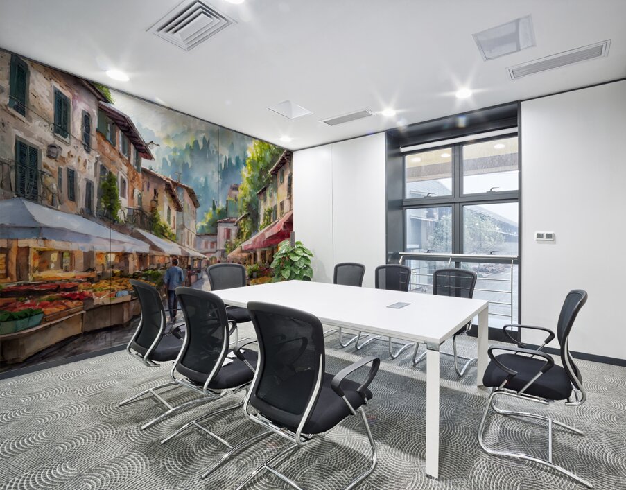 Saturday Morning Farmers Market Wall Printing