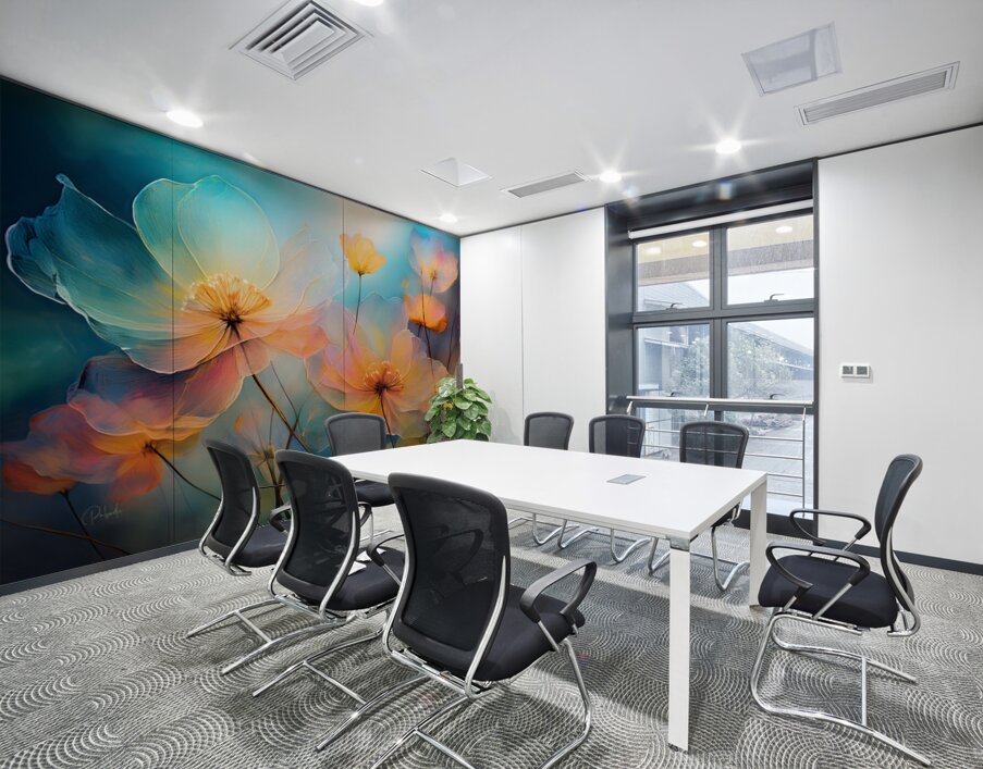 Come The Colors of Spring Wall Printing