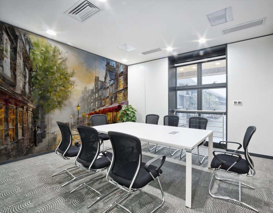 London England City Street Wall Printing