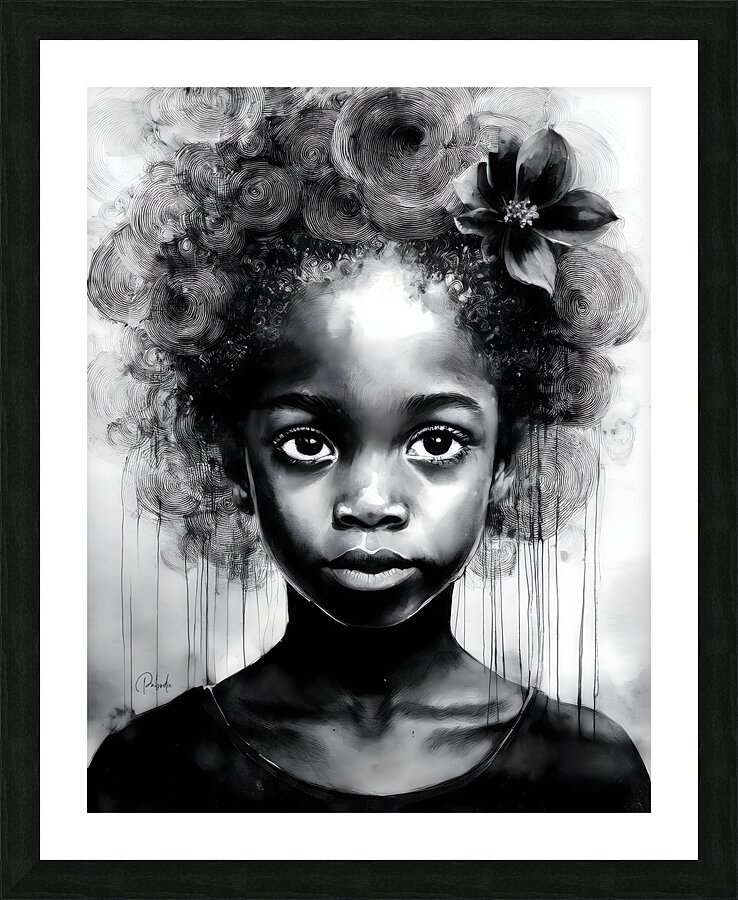 Beauty Serene Picture Frame print