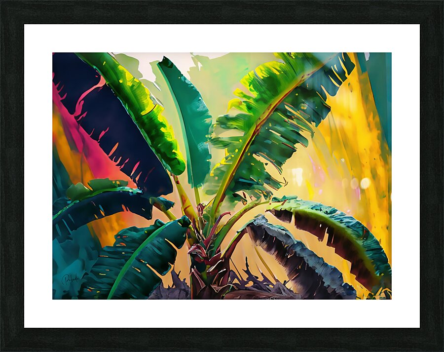 Banana Tree I Picture Frame print