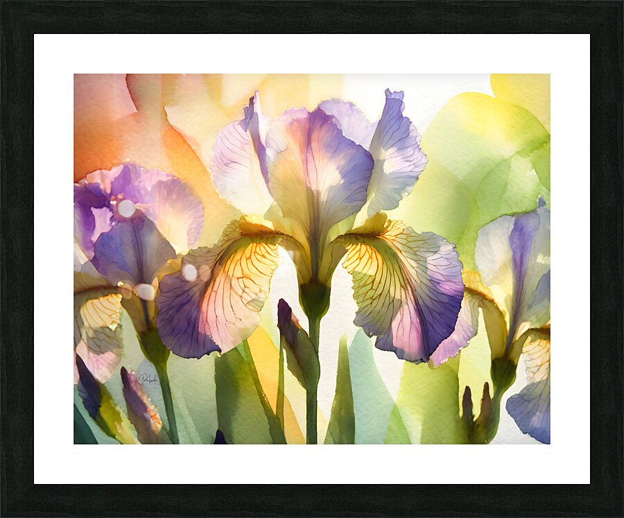 The Beautiful Iris  Framed Print Print