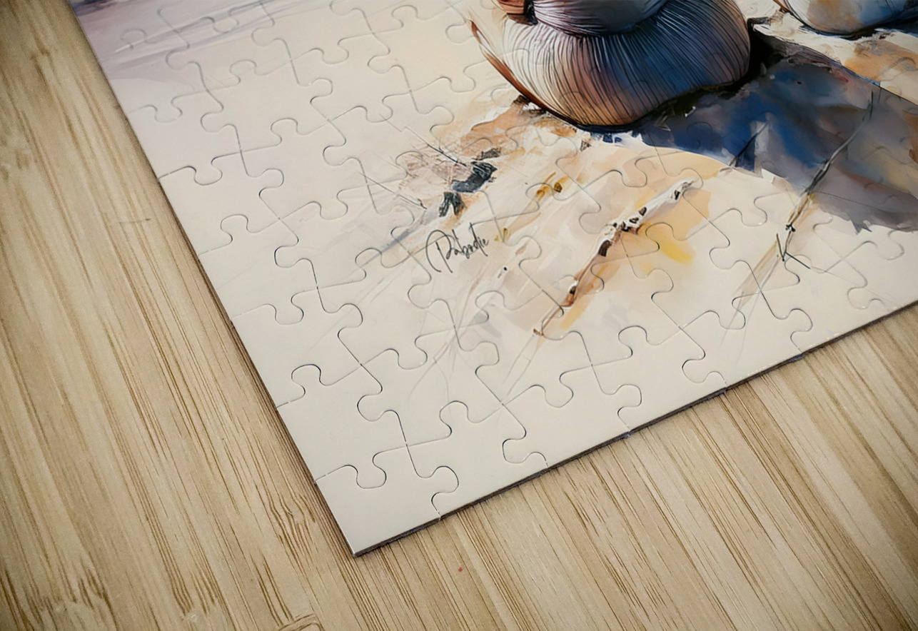 Beach Meditation Pabodie Art Puzzle