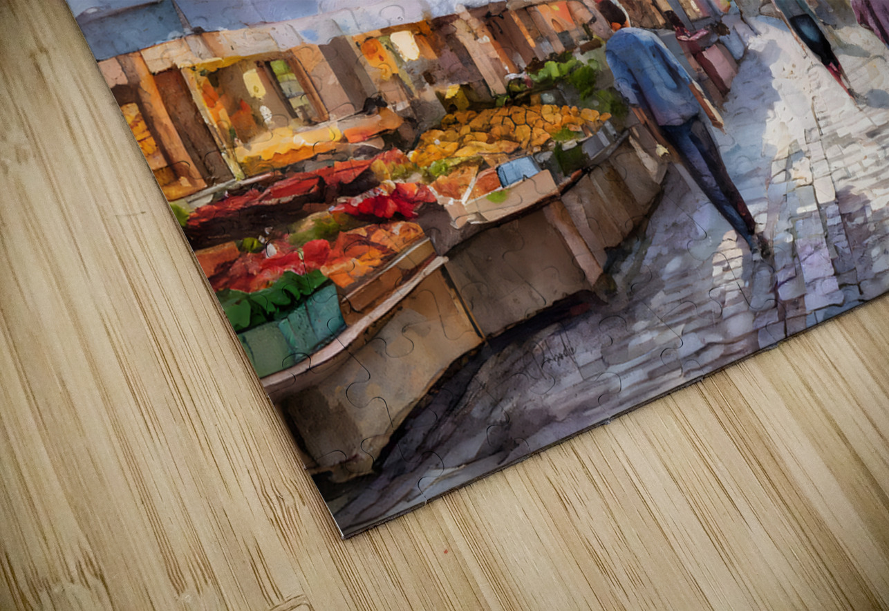 Saturday Morning Farmers Market Pabodie Art Puzzle