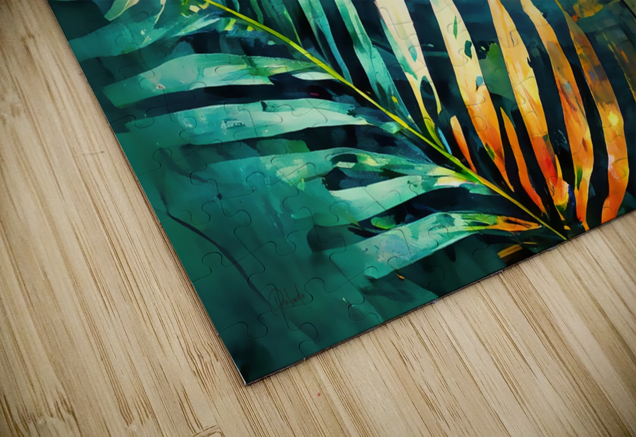 Tropical Palms IV Pabodie Art Puzzle
