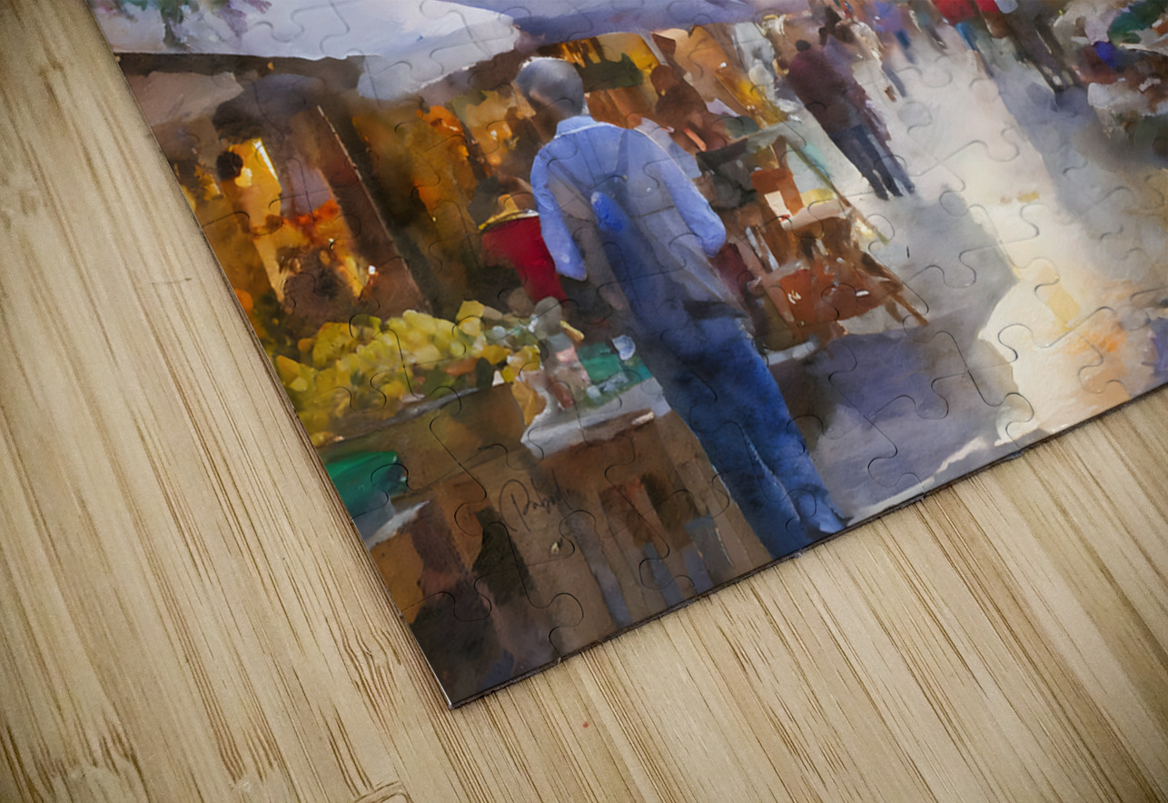 Tuscany Farmers Market Pabodie Art Puzzle