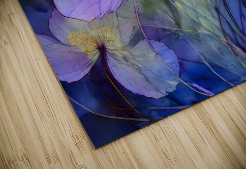 Dancing Viola Watercolor Pabodie Art puzzle