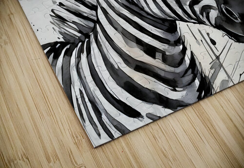 Zany Zebra Pabodie Art puzzle