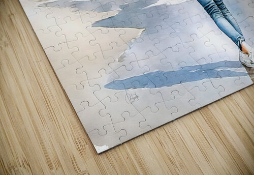 A WInter Beach Day Pabodie Art puzzle